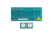 Klawiatura - 8BitDo Mechanical Keyboard - Clear Blue - Klawiatura gamingowa - US International - Niebieski - 6922621509325
