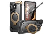 Telefon - Pokrowiec i etui - SUPCASE UB Grip Mag MagSafe Case for Samsung Galaxy S26 Ultra - Black & Brown - 843439160682