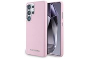 Telefon - Pokrowiec i etui - Karl Lagerfeld Saffiano Full Wrapped Elongated Metal Logo MagSafe Case for Samsung Galaxy S25 Ultra - Pink - 3666339450281