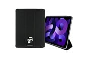 Tablet - pokrowce i etui - Karl Lagerfeld Saffiano Magnetic Karl & Choupette iPad Air 13" 2024 Book Cover Case - Black - 3666339388058