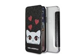 Telefon - Pokrowiec i etui - Karl Lagerfeld Valentine iPhone X/Xs Case - Black - 3700740413647