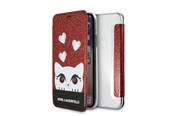 Telefon - Pokrowiec i etui - Karl Lagerfeld Valentine iPhone X/XS Case - Red - 3700740413654