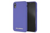 Telefon - Pokrowiec i etui - Karl Lagerfeld Silicone iPhone Xr Case - Purple - 3700740435557