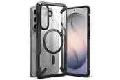 Telefon - Pokrowiec i etui - Ringke Fusion X Magnetic MagSafe Case for Samsung Galaxy S26+ - Clear Black - 8800328815186