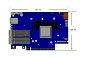 Adapter Sieciowy  (karta sieciowa, serwer druku, itp.) - NVIDIA BlueField-3 P-Series B3240 - 900-9D3B6-00CN-AB0