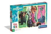 Puzzle - Clementoni Puzzle Zootopia 2 2025 104 pieces Podłoga - 25081