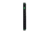 Kabel zasilający (zewnętrzny) - APC Schneider Basic - power distribution unit - horizontal - 3.7 kW - SEP6116G