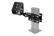 Uchwyty ścienne, uchwyty AV i meble AV - Gamber-Johnson LLC Gamber-Johnson Dual Clam Shell with Arm and Large Plate mounting kit - black powder coat - Max - recommended for - 7160-0421