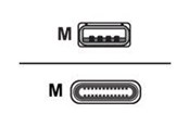 Kabel USB - Zebra - USB-C cable - USB to USB-C - CBL-MPM-USB1-01