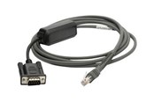Kabel równolegly, szeregowy - Zebra - serial cable - DB-9 - 2.13 m - CBA-R10-S07ZBR