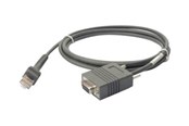 Kabel równolegly, szeregowy - Zebra - serial cable - DB-9 - 2.13 m - CBA-R01-S07PBR