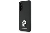 Telefon - Pokrowiec i etui - Karl Lagerfeld Saffiano Case w/ K&C Metal Logo for Samsung Galaxy A56 - Black - 3666339454500