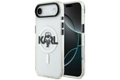 Telefon - Pokrowiec i etui - Karl Lagerfeld IML Karl Sketch Logo MagSafe Case for iPhone 17 Air - Transparent - 3666339504564