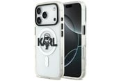 Telefon - Pokrowiec i etui - Karl Lagerfeld IML Karl Sketch Logo MagSafe Case for iPhone 17 Pro - Transparent - 3666339504571