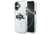 Telefon - Pokrowiec i etui - Karl Lagerfeld IML Karl Sketch Logo MagSafe Case for iPhone 17 - Transparent - 3666339504557