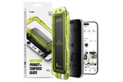 Telefon - szklo ochronne - Ringke Easy Slide 2-pack Privacy Glass for iPhone 17 Pro - Black - 8800328811430