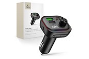 Telefon - Adapter i Ladowarka - Tech-Protect CC07 Car Charger 3-Ports PD 54W + Bluetooth FM Transmitter - Black - 5906302322770