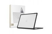 Torba, plecak i pokrowiec na laptopa - Tech-Protect Velar Case for MacBook Air 15" 2023 / 2024 / 2025 / 2026 - Clear Black - 5906302324507