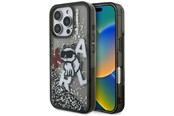 Telefon - Pokrowiec i etui - Karl Lagerfeld Liquid Glitter Choupette Logo Case for iPhone 16 Pro Max - Black - 3666339464059