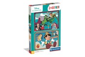 Puzzle - Clementoni Puzzle WD Classic 2x60 pieces Podłoga - 24823