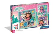 Puzzle - Clementoni Puzzle Gabby'S Dollhouse 2026 3x48 pieces Podłoga - 25002C