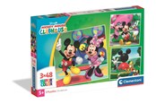 Puzzle - Clementoni Puzzle Mickey Mouse Club House 2026 3x48 pieces Podłoga - 25005