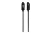 Kable FireWire, ThunderBolt - OWC Premium - Thunderbolt cable - USB-C to USB-C - 70 cm - OWCCBLT3PC0.7BP