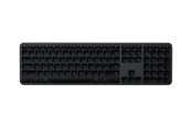 Klawiatura - Satechi Slim EX3 - keyboard - connects four devices wirelessly full size - QWERTY - Nordic - space black Input Device - Klawiatury - Nordycki - Czarny - ST-KEX3C-ND