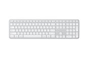 Klawiatura - Satechi Slim EX3 - keyboard - multi-connection for efficient typing full size - QWERTY - Nordic - silver Input Device - Klawiatury - Nordycki - Srebrny - ST-KEX3S-ND