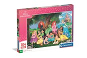 Puzzle - Clementoni Puzzle Super Disney Princess 2026 104 pieces Podłoga - 25019