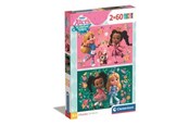 Puzzle - Clementoni Puzzle Disney Alice Bakery 2x60 pieces Podłoga - 24814