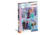 Puzzle - Clementoni Puzzle Frozen 2x20 pieces (2025) Podłoga - 24825