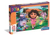 Puzzle - Clementoni Puzzle Maxi Dora The Explorer 2025 24 pieces Podłoga - 24826