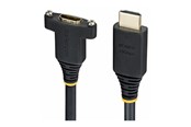 Kabel wyświetlacza - StarTech.com Startech HDMI extension cable with Ethernet - 2 m - HDMI2PNLFM-2M