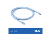 Kabel USB - Club 3D - USB-C cable - 24 pin USB-C to 24 pin USB-C - 2 m - CAC-3003