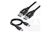 Kabel USB - Club 3D - USB cable - USB Type A to USB Type A - 0.5 m - CAC-1409