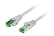 Kabel sieciowy - Lanberg patch cable - 2 m - grey - Szary - PCF7-10CU-0200-S