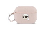 Telefon - Inne akcesoria - Karl Lagerfeld Monogram Karl Head Case for AirPods Pro 3 - Pink - 3666339574659