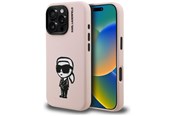 Telefon - Pokrowiec i etui - Karl Lagerfeld Silicone Karl Sketch MagSafe Case for iPhone 16 Pro Max - Pink - 3666339462970