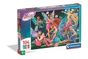 Puzzle - Clementoni Puzzle Winx 2025 104 pieces Podłoga - 25085