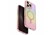 Telefon - Pokrowiec i etui - UNIQ Iridescia Magclick Charging Case for iPhone 16 Pro Max - Pink - 8886463691762