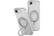 Telefon - Pokrowiec i etui - UNIQ Swivix 360 Rotating Kickstand Case for iPhone 16e - Transparent - 8886463692530