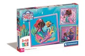 Puzzle - Clementoni Puzzle Square - Disney Ariel 3x48 pieces Podłoga - 25324