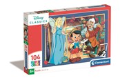 Puzzle - Clementoni Puzzle Pinocchio 104 pieces Podłoga - 25756