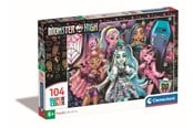 Puzzle - Clementoni Puzzle Monster High 104 pieces Podłoga - 25782