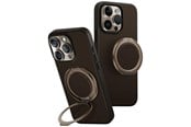 Telefon - Pokrowiec i etui - UNIQ Keva Air Magclick Charging GripFit Case for iPhone 16 Pro - Brown - 8886463691779