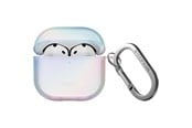 Telefon - Pokrowiec i etui - UNIQ Iridescia Case for AirPods 4 Hang Case - holo white - 8886463692677
