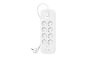 Kabel zasilający (zewnętrzny) - Belkin Connect - surge protector - with 2 USB-C ports - SRB004VF2M-V2