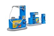 Samochody i pojazdy - Bruder Tilbehør: Tankstation ladestation og bilvask - BR62113