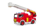 Samochody i pojazdy - Bruder ROADMAX Brandbil med drejestige - BR3472